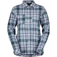 SCOTT Flannel Long Sleeve Shirt Vert M Femme
