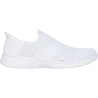 SKECHERS Slip-ins : Virtue - Sleek 104425-WHT, Baskets, Femme, Blanc