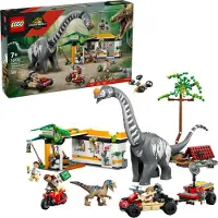 LEGO La poursuite du vélociraptor et du titanosaure