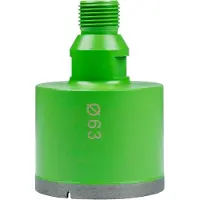 Eibenstock 12.516.39 Couronne de forage R½ - Ø 63 x 40 mm pour carrelage (63 mm)