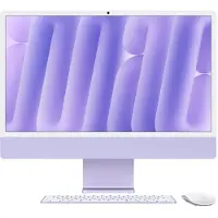 Apple iMac 24" M4 CPU 8 cœurs GPU 8 cœurs 16 Go RAM 256 Go SSD Purple