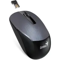 Genius EW3238 (Sans fil), Souris, Argent, Noir