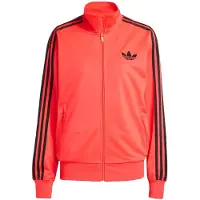 Adidas Originals Adicolor Classic Firebird Loose Full Zip Sweatshirt Orange M Femme
