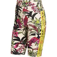 Adidas Pantalon de sport 'x Farm Rio' crème / citron vert / citron vert / fuchsia