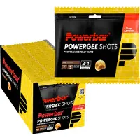 Powerbar Powergel Shot Energy Gummies Box Cola 60g 24 Units Jaune,Noir