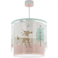 DALBER Lampe suspendue chambre d'enfant Loving Deer