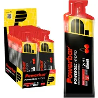 Powerbar Powergel Hydro Energy Gels Box Cherry 67ml 24 Units Rouge,Gris