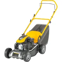 Stiga Tondeuse à gazon à essence Collector 43, moteur 123 cm³ (2,6 CV), largeur de coupe 41 cm