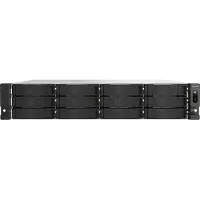 Qnap TS-H1277AXU-RP NAS Rack (2 U) Ethernet/LAN Noir E-2136