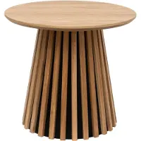 Ebuy24 Osaka table basse table d’angle placage chêne.