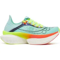 Saucony - Chaussures de running - Endorphin Elite 2 Splash/Fire - Taille 44.5 - Bleu