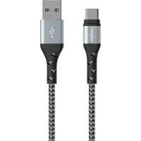 Energizer Ultimate - Câble de connexion USB-A vers USB-C 2 m (argent)