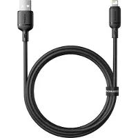 Baseus Câble Silky Series USB-A Lightning 2.4A 1m Noir