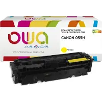 Armor OWA OWA Armor toner compatible Canon CRG-055H Y, 5900st, žlutá/yellow (Y)