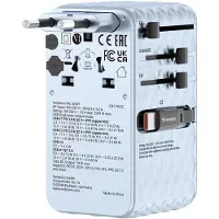 Verbatim Adaptateur Voyage 70W Bleu
