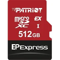 Patriot Memory Carte microSDXC Express Patriot EP 512 Go 800/600 Mo/s U3