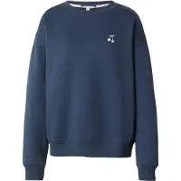 QS Sweat-shirt bleu marine / blanc