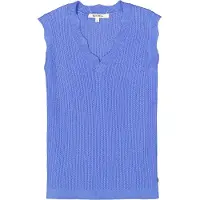 Garcia D50042 Sleeveless Blouse Bleu M Femme