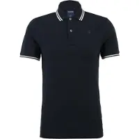 G-Star Dunda Slim Stripe Short Sleeve Polo Bleu S Homme
