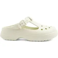 Crocs Classic Mary Jane sabots crème pour femmes