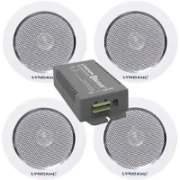 Lyndahl 2202LYNCS2AM4 Kit 2 voies Enceintes encastrées 8 Ω Blanc 1 kit (Set), Enceinte encastrable, Blanc