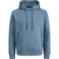 Jack & Jones Corp Logo Plus Size Hoodie Bleu 3XL / Regular Homme