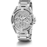GUESS Montre à affichage analogique 'Queen' argent