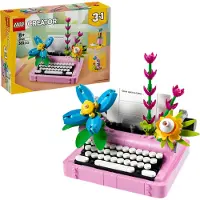 LEGO 31169 Machine À Écrire Avec Fleurs