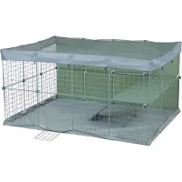 Zolux Enclos modulaire - - Neo park - Parc pour petits animaux - Lapins - 140X105X70 - 1,84 m²