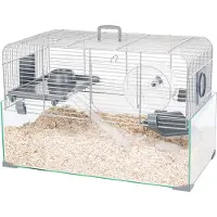 Zolux Cage Panas Color 50 pour rongeurs - couleur grise