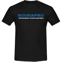 SCUBAPRO Scp-logo Short Sleeve T-shirt Noir M Homme