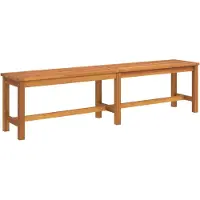 Helloshop26 Banc De Jardin Meuble De Patio D'extérieur Terrasse 180 X 35 X 45 Cm Bois Massif D'acacia 02_0011277