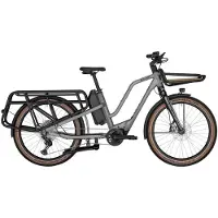 Bergamont E-cargoville Lt Expert 26´´ Deore Xt Rd-m8100 Bosch Gen 4 Bes3 2024 Electric Bike Gris L / 725Wh
