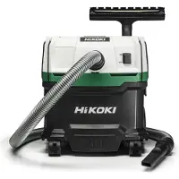 HiKOKI Aspirateur - 1200W 4,2 m³/min Cuve 20L - poussière eau classe L nettoyage filtre manuel