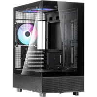 Silverstone Lucid 04, Tower-Gehäuse, (Verre trempé x 2)