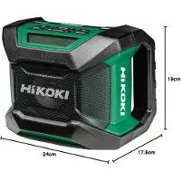HiKOKI Radio 18V DAB+ Bluetooth - UR18DAW4Z