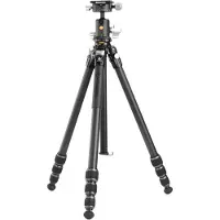 Vanguard VEO 5 234CB110S (Carbone), Trépied, Noir