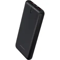 Mobiparts Powerbank III 10.000 mAh Black (10000 mAh), Chargeur de secours, Noir