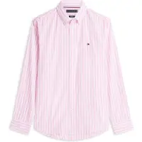 Tommy Hilfiger Chemise 'FLEX' rose / blanc
