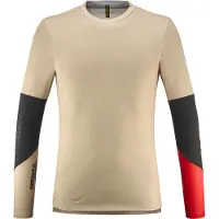 Mavic Deemax Pro Long Sleeve Enduro Jersey Beige S Homme