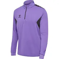 Hummel Authentic Half Zip Sweatshirt Violet M Homme