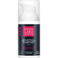 Hada Labo Gel hydratant revitalisant intensif 3 en 1 - Lotion après-rasage jour et nuit pour hommes, 50 ml,