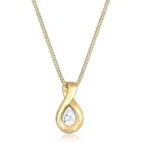Elli PREMIUM Chaîne 'Infinity' or / transparent