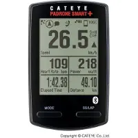 Cateye Padrone Smart+ Bluetooth Cycling Computer Clair