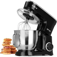 MPM Robot de cuisine planétaire noir MRK-19 2200W