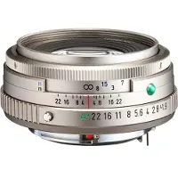 Pentax Objectif reflex Pentax HD FA 43mm f/1,9 ED Limited Silver