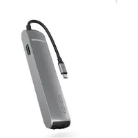 EPICO 6in1 Slim Hub 8K avec port USB-C - gris