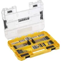 DeWalt Jeu de forets hélicoïdaux HSS 2mm 32mm, 85 pièces, pour différents matériaux (2 mm, 32 mm)