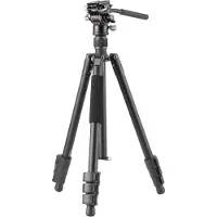 Vanguard VESTA GO 234AV10 (Matières plastiques, Métal), Trépied, Noir