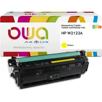 Tecnoware K18946OW OWA toner compatible HP W2122A jaune